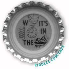 Lucky Beer Bottle Cap 1 Series 1 Riddles Com Caps This Is A Cute Little Puzzle Game That I Really Enjoyed Try Your Wit And Lucky Beer Bottle Cap Beer Caps