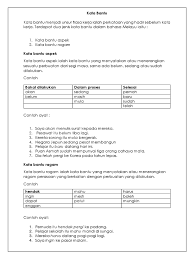 Seperti apa sih kata kerja bantu yang dimaksudkan? Kata Bantu