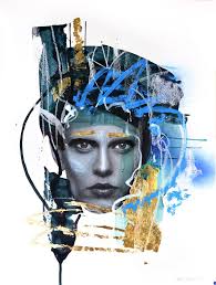 Street Art Women Pastel Art Prints For Sale