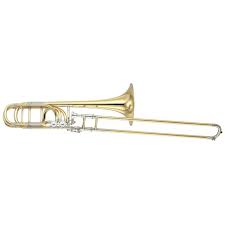 As with all brass instruments, sound is produced when the player's vibrating lips (embouchure). Yamaha Ybl 830 Bb F D Gb Bass Trombone Bass Trombones