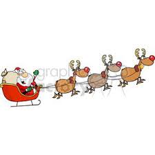 Free shipping & returns · exclusive offers · 45 day return policy Santa In His Sleigh And His Reindeer Clipart Commercial Use Gif Jpg Png Eps Svg Pdf Clipart 380551 Graphics Factory