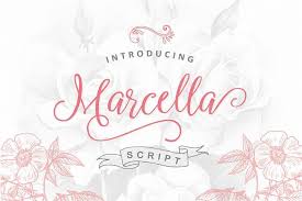 The font marcel is named in honor of marcel heuzé, a frenchman who was conscripted into labor the font is a highly readable running script that includes textural details that capture the look of ink. Marcella Script 18254 Calligraphy Font Bundles Free Font Script Fonts Script