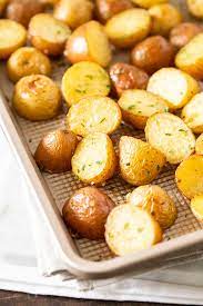Easy Oven Roasted Potatoes Recipe {Golden & Crispy!} - Plated Cravings