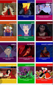 Zodiac Signs Disney Villains Horoscope Zodiac Signs Zodiac Signs Astrology Zodiac Star Signs