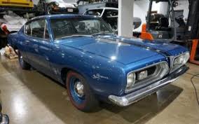 Image result for Dark Blue 1967 Barracuda
