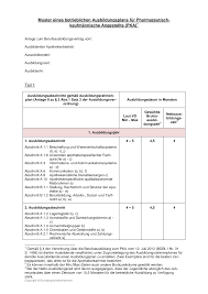 Maybe you would like to learn more about one of these? Https Www Abda De Fileadmin User Upload Assets Ausbildung Studium Beruf Ausbildungsplan Pka 12 07 12 Pdf