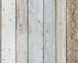 A S Creation Papiertapete Holzoptik Landhausstil Beige Blau Braun 899927 Holz Hintergrundbild Tapetenmuster Tapeten Shop