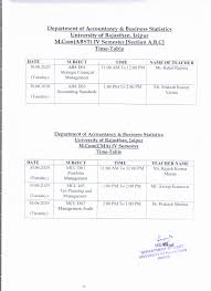 University Of Rajasthan Main Website