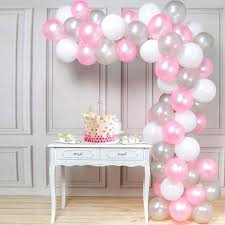 Want to see more posts tagged #silver and white? Buy Party Time 102pcs Pink Silver And White Balloon Garland Kit Balloon Arch Garland Metalic Latex Balloon For Wedding Decoration Anniversary Birthday Party Decorations Party Supplies Online Shop Stationery