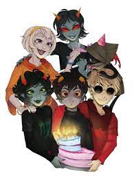 The World Turned Upside Down Homestuck Homestuck Karkat Happy Late Birthday