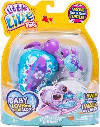 Buy Little Live Pets Turtle Single Pack Jules Toys For Girls 5 Years Above Robot Toys For Children Animal Online At Low Prices In India Amazon In