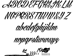 Angilla Tattoo Fonts Typography Calligraphy Webdesign Tattoo Lettering Fonts Simple Tattoo Fonts Tattoo Font