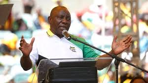 Not a single leader since my birth deserved my salute. South Africa S Cyril Ramaphosa Urges Action Against Rape Crisis Bbc News