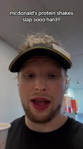 nothing beats a McDonald’s protein shake.  ##fyp##mcdonalds##workingatmcdonalds##gym##proteinshake##bulking##relatable##lifeisbeautiful