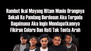 Rambut ikal mayang hitam manis orangnya sekali ku pandang berdesup aku tergoda bagaimana aku ingin. Kk Music Studio Floor 88 Aqilah Lirik Terbaik Facebook