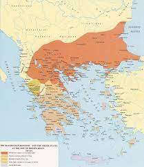 All regions, cities, roads, streets and buildings satellite view. Map Of Ancient Macedonia Many Lands Would Come To Fear The Macedonians After The Reign Of Phillip And His Son Ale Ancient Maps Greek History Ancient Macedonia