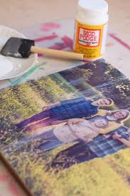 How To Transfer Family Pictures And Travel Photographs To A Diy Photo Canvas Using Mod Podge And Acrylic Paint Cheap Diy Canvas Photo Diy Photo Diy Mod Podge