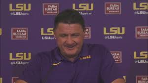 LSU coach Ed Orgeron, McNeese St. postgame press conference FULL