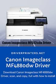 Canon Imageclass Mf4880dw Driver Download In 2020 Canon Printer Driver Drivers