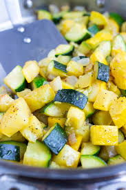 You can also reduce your carbohydrate intake because you will feel full for longer. Simple Sauteed Zucchini And Yellow Squash Evolving Table