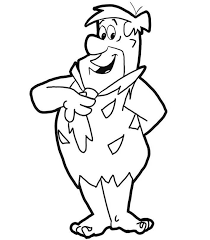 Dogs love to chew on bones, run and fetch balls, and find more time to play! Fred Flintstone Coloring Page Free Printable Coloring Pages For Kids