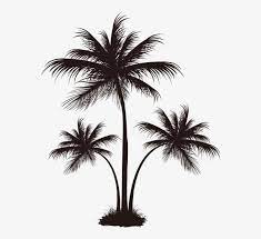 Black Palm Tree Pattern Tree Clipart Coconut Tree Grow Png Transparent Clipart Image And Psd File For Free Download Palm Tree Drawing Palm Tree Tattoo Palm Tree Pattern