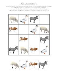 Farm Animals Sudoku Puzzles Free Printables Sudoku Puzzles Sudoku Farm Animals