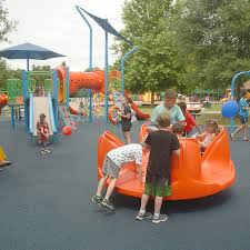 Suffolk opens its first playground designed for children with disabilities 