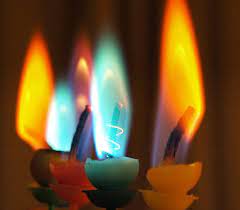 How To Make Colored Candle Flames Coloured Candles Candle Flames Candle Fire