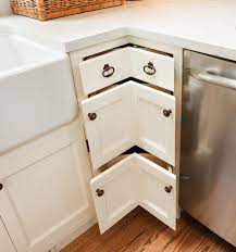 Cut through two drawer divider bars. 20 Smart Corner Cabinet Ideas For Every Kitchen