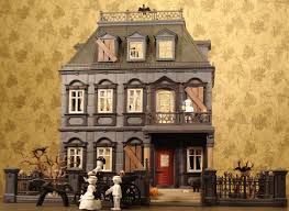 Playmobil Haunted Halloween Victorian Mansion 5300 Custom Etsy In 2020 Mansions Dollhouse Halloween Haunted Dollhouse