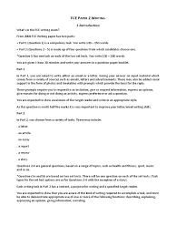 An 'open letter' is a letter which is either addressed to the public or is to a specific person, like a politician, but published in a public forum such a popular newspaper with a big audience. Fce Paper 2 Writing Essays Languages