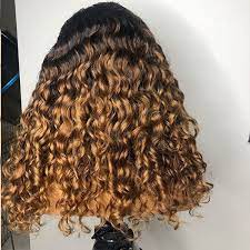 Follow the right way to protect your hair, it can make your curly hair wig last longer than usual. Ombre Curly Lace Front Human Hair Wigs For Women 1b30 Brown Color 13x4 Lace Wig Brazilian Remy Hair Bleached Knots Pre Plucked China Human Hair Wigs And Straight Human Hair Wig