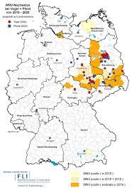 Apr 22, 2020 · die aktuelle karte aller meldungen bis zum 21. West Nil Virus Friedrich Loeffler Institut