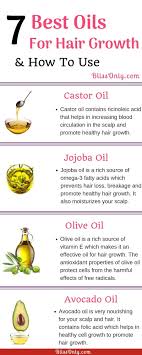 Bio 7 Hair Growth Oil 7 Best Oil For Hair Growth And How To Use Blissonly Organic Hair Growth Best Hair Oil Hair Growth Oil