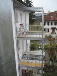Vorbaubalkon Zweistockig Mit Dach Balkon Dach Bau