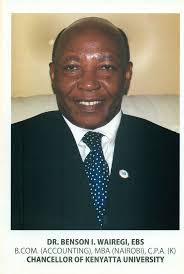 DR. BENSON I. WAIRfGI, EBS
