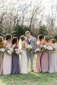 Boho Chic Bridal Party Bridesmaid Dress Color Schemes Dallas Wedding Venues Bridal Party