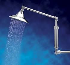 Sprite Showers Fxd Pan Head Shower Filter With Long Shower Arm Extension Shower Filter Shower Heads Shower Arm Extension