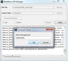 This is only available in the developer mode. Apk To Bar Python