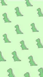Dino Green Wallpaper In 2021 Wallpaper Iphone Cute Dinosaur Wallpaper Iphone Background Wallpaper