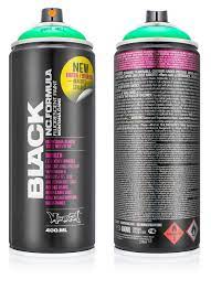 Montana Black 400ml Infra Colors Montana Cans Highest Quality Spray Paint Made In Germany