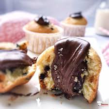 Muffins Pepites De Chocolat Coeur Coulant Nutella Recette Companion Recette Nutella Recette Muffins Pepite Chocolat Nutella