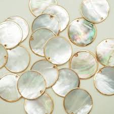 Nacre Grise Nacre Bijoux Argent Bijoux