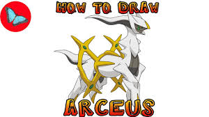 Things to draw when bored. How To Draw Pokemon Arceus Drawing Animals Youtube