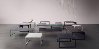 Como is a full collection of seats and tables including a chair and an armchair for the dining area, another armchair with a higher backseat for dining, a lounge armchair, a. Como Cubis Coffee Tables Mobeldesign Kaffebord Designer