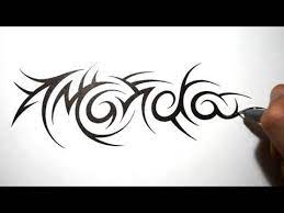 Tribal Name Tattoos Amanda Tribal Tattoos Name Tattoo Generator Tattoos