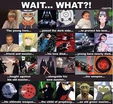 Pin By Erric Foster On Ninja Vs Samurai Vs Pirate Vs Wizard Star Wars Memes Naruto Funny Star Wars Humor