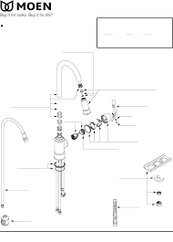 Moen banbury 1 50 gpm pullout spray single hole kitchen faucet. Https Www Manualshelf Com Manual Moen 7615c Replacement Part List Html