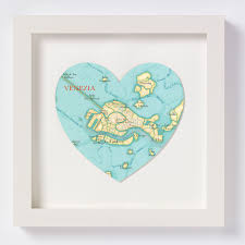 Venice Heart Map Pop Up Venice Heart Map Map Artwork Venice Map